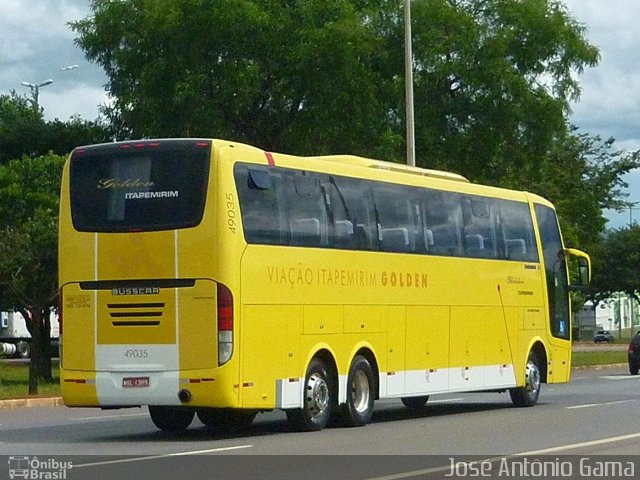 Viação Itapemirim 49035 na cidade de Brasília, Distrito Federal, Brasil, por José Antônio Gama. Número da foto: #1552078.