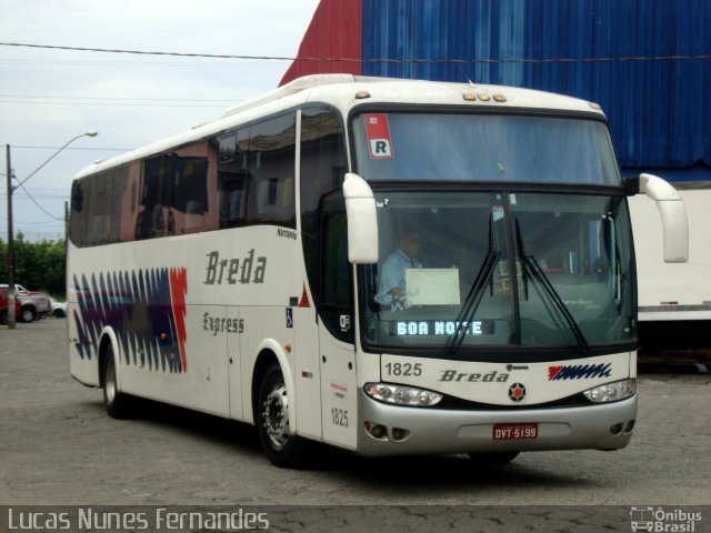 Breda Transportes e Serviços 1825 na cidade de Mongaguá, São Paulo, Brasil, por Lucas Nunes Fernandes. ID da foto: 1553055.