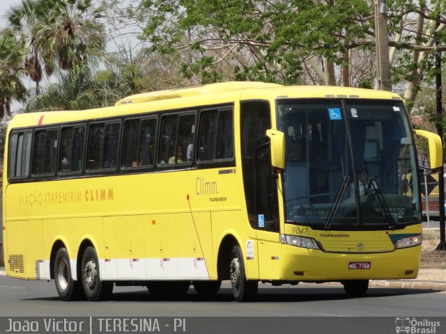 Viação Itapemirim 9047 na cidade de Teresina, Piauí, Brasil, por João Victor. ID da foto: 1553410.