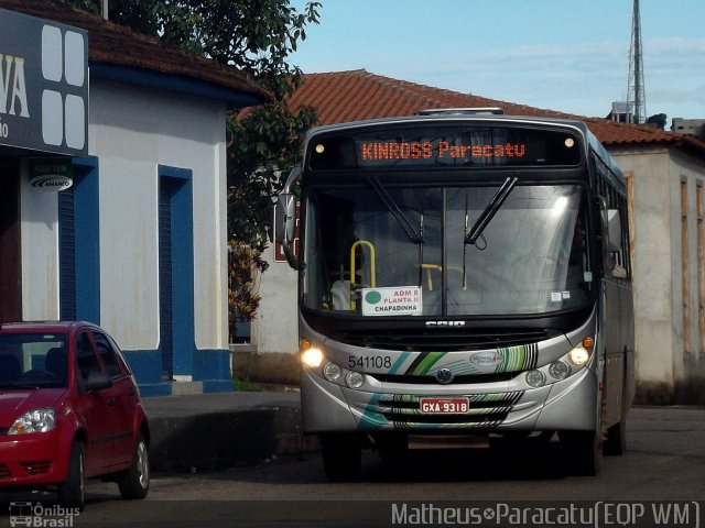 Expresso Planalto 541108 na cidade de Paracatu, Minas Gerais, Brasil, por Vicente Pinto Moreira. Número da foto: #1551799.