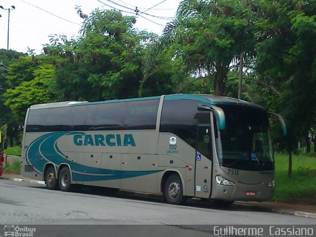 Viação Garcia 7512 na cidade de São Paulo, São Paulo, Brasil, por Guilherme  Cassiano. ID da foto: 1552896.