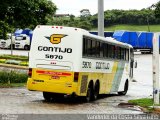 Empresa Gontijo de Transportes 5870 na cidade de João Monlevade, Minas Gerais, Brasil, por Vanderlei da Costa Silva Filho. ID da foto: :id.