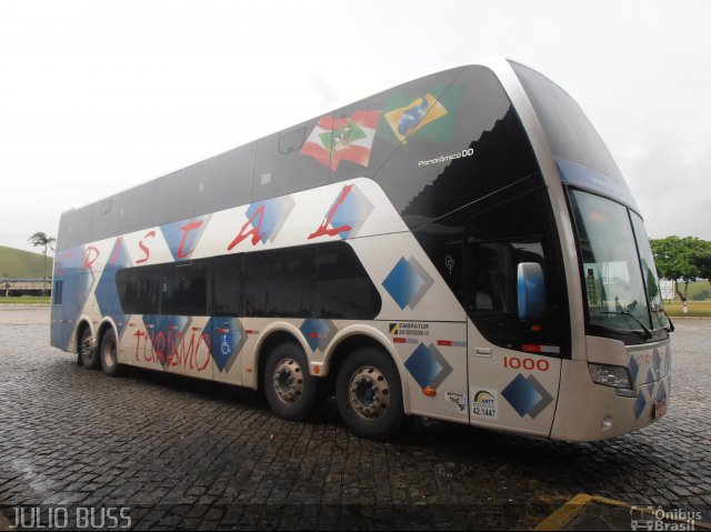 Cristal Turismo e Transporte 1000 na cidade de Casimiro de Abreu, Rio de Janeiro, Brasil, por Carlos Julio. Número da foto: #1555620.