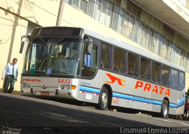 Expresso de Prata 0432 na cidade de Bauru, São Paulo, Brasil, por Emanuel Corrêa Lopes. Número da foto: #1555375.