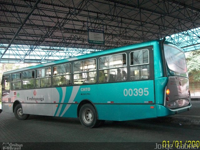Auto Viação Urubupungá 00395 na cidade de Osasco, São Paulo, Brasil, por Jorge  Gabriel. Número da foto: #1554037.