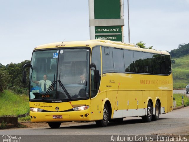 Viação Itapemirim 5503 na cidade de João Monlevade, Minas Gerais, Brasil, por Antonio Carlos Fernandes. Número da foto: #1553622.