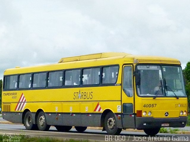 Viação Itapemirim 40057 na cidade de Gama, Distrito Federal, Brasil, por José Antônio Gama. Número da foto: #1555053.