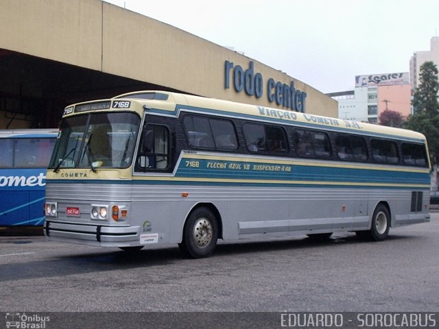 Viação Cometa 7168 na cidade de São Paulo, São Paulo, Brasil, por EDUARDO - SOROCABUS. ID da foto: 1554891.