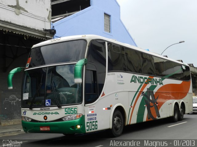 Empresa de Transportes Andorinha 5056 na cidade de Rio de Janeiro, Rio de Janeiro, Brasil, por Alexandre  Magnus. Número da foto: #1553538.