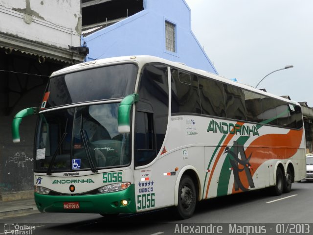 Empresa de Transportes Andorinha 5056 na cidade de Rio de Janeiro, Rio de Janeiro, Brasil, por Alexandre  Magnus. ID da foto: 1553538.