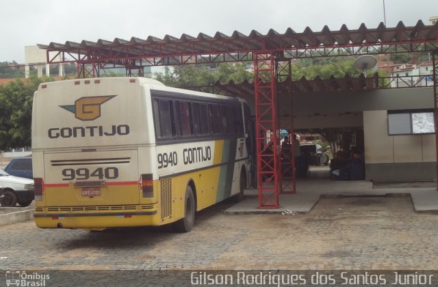 Empresa Gontijo de Transportes 9940 na cidade de Caetité, Bahia, Brasil, por Gilson Rodrigues dos Santos Junior. ID da foto: 1555621.