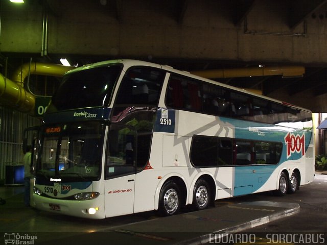 Auto Viação 1001 2510 na cidade de São Paulo, São Paulo, Brasil, por EDUARDO - SOROCABUS. Número da foto: #1554875.
