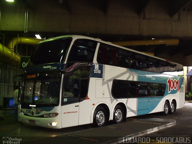 Auto Viação 1001 2510 na cidade de São Paulo, São Paulo, Brasil, por EDUARDO - SOROCABUS. ID da foto: 1554875.