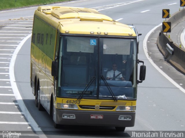Viação Itapemirim 45203 na cidade de Lavrinhas, São Paulo, Brasil, por Jhonatan Diego da Silva Trevisan. Número da foto: #1557141.
