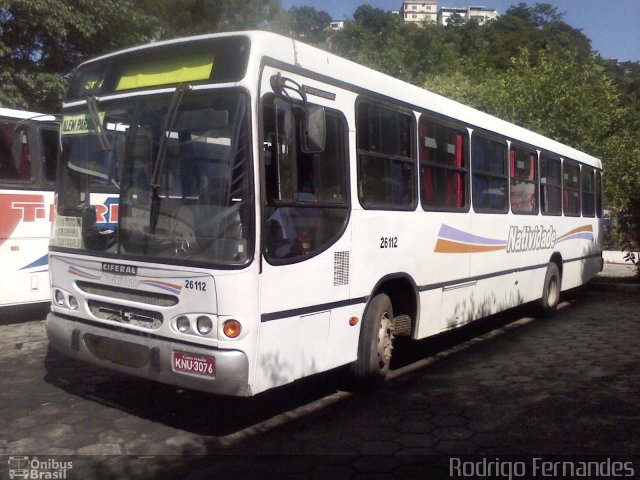 Auto Viação Natividade 26112 na cidade de Além Paraíba, Minas Gerais, Brasil, por Rodrigo Fernades. Número da foto: #1556372.