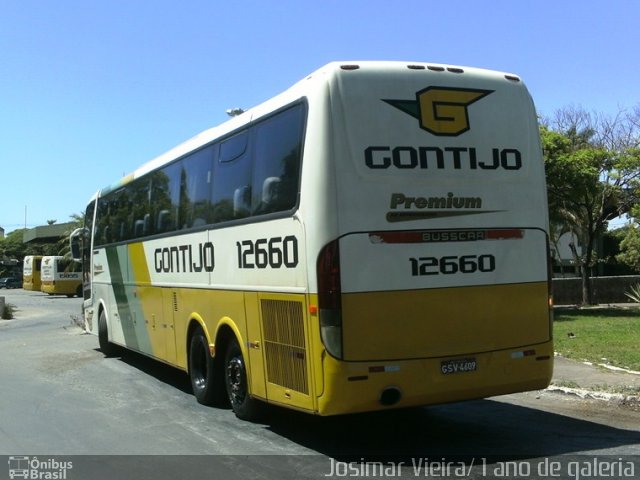 Empresa Gontijo de Transportes 12660 na cidade de Curvelo, Minas Gerais, Brasil, por Josimar Vieira. Número da foto: #1556689.