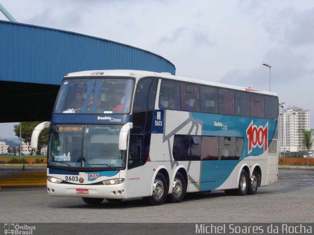 Auto Viação 1001 2603 na cidade de Resende, Rio de Janeiro, Brasil, por Michel Soares da Rocha. ID da foto: 1556827.