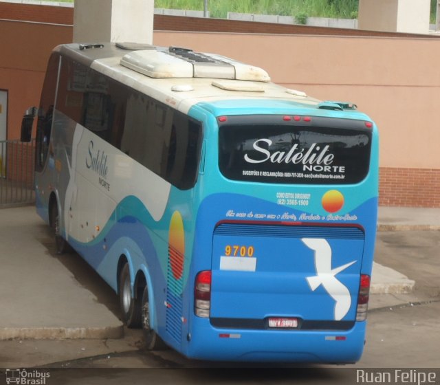 Expresso Satélite Norte 9700 na cidade de Imperatriz, Maranhão, Brasil, por Ruan Felipe Melo Fonseca. ID da foto: 1556078.