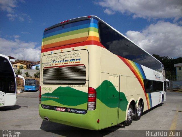 Horizonte Turismo 4550 na cidade de Belo Horizonte, Minas Gerais, Brasil, por Ricardo Zuin. Número da foto: #1556349.