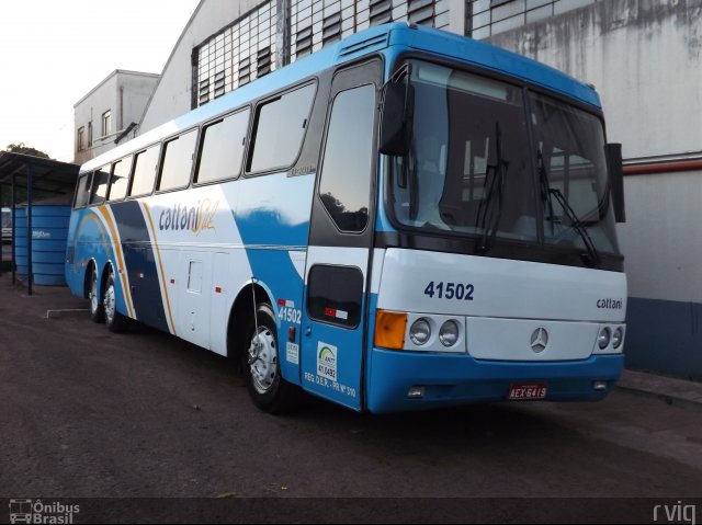 Cattani Sul Transportes e Turismo 41502 na cidade de Pato Branco, Paraná, Brasil, por Rodrigo Augusto  Vignaga. ID da foto: 1558598.