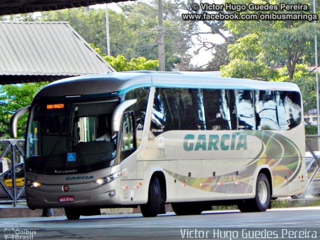 Viação Garcia 7276 na cidade de Maringá, Paraná, Brasil, por Victor Hugo Guedes Pereira. Número da foto: #1558048.