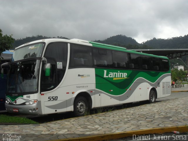 Lanine Tur Turismo e Fretamento 550 na cidade de Angra dos Reis, Rio de Janeiro, Brasil, por Daniel Junior Sena. Número da foto: #1558961.