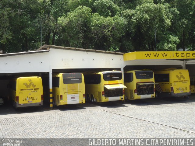 Viação Itapemirim 40505 na cidade de Cachoeiro de Itapemirim, Espírito Santo, Brasil, por Gilberto Martins. ID da foto: 1559412.