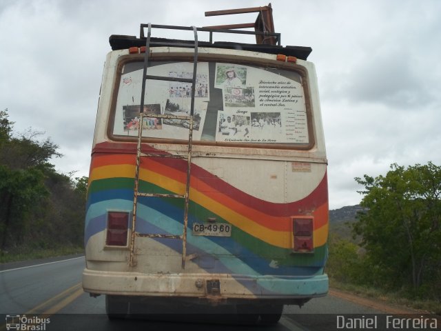 Ônibus Particulares CB-4960 na cidade de Palmeiras, Bahia, Brasil, por Daniel  Ferreira. ID da foto: 1557953.