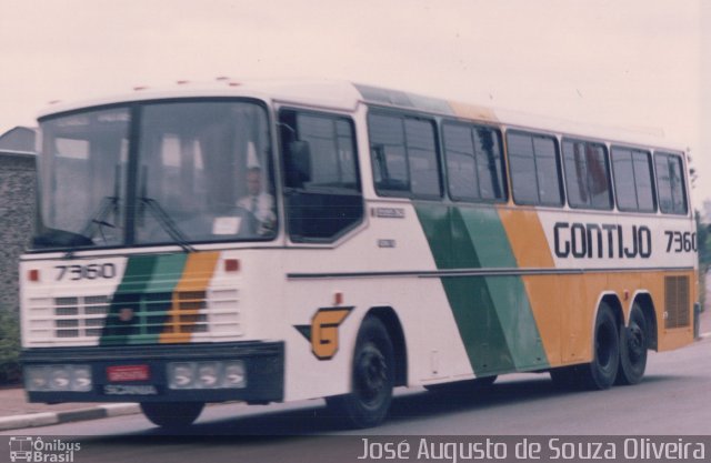 Empresa Gontijo de Transportes 7360 na cidade de São Paulo, São Paulo, Brasil, por José Augusto de Souza Oliveira. ID da foto: 1558065.