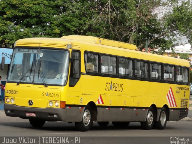 Viação Itapemirim 40501 na cidade de Teresina, Piauí, Brasil, por João Victor. Número da foto: #1559191.