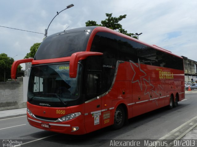 Auto Viação Estrela 5050 na cidade de Rio de Janeiro, Rio de Janeiro, Brasil, por Alexandre  Magnus. Número da foto: #1559683.