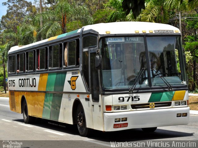 Empresa Gontijo de Transportes 9715 na cidade de Ipatinga, Minas Gerais, Brasil, por Wanderson Vinícius Amorim. Número da foto: #1559051.