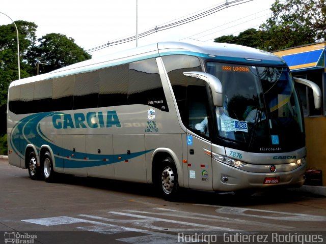 Viação Garcia 7876 na cidade de Maringá, Paraná, Brasil, por Rodrigo  Gutierrez Rodrigues. ID da foto: 1558821.