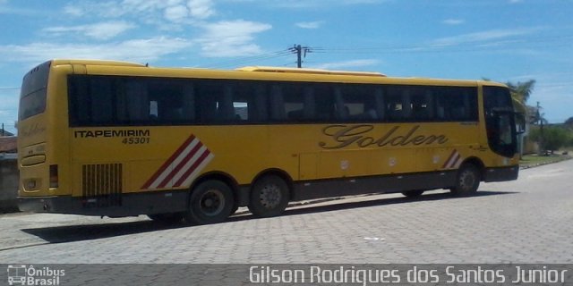 Viação Itapemirim 45301 na cidade de Caraguatatuba, São Paulo, Brasil, por Gilson Rodrigues dos Santos Junior. Número da foto: #1561079.