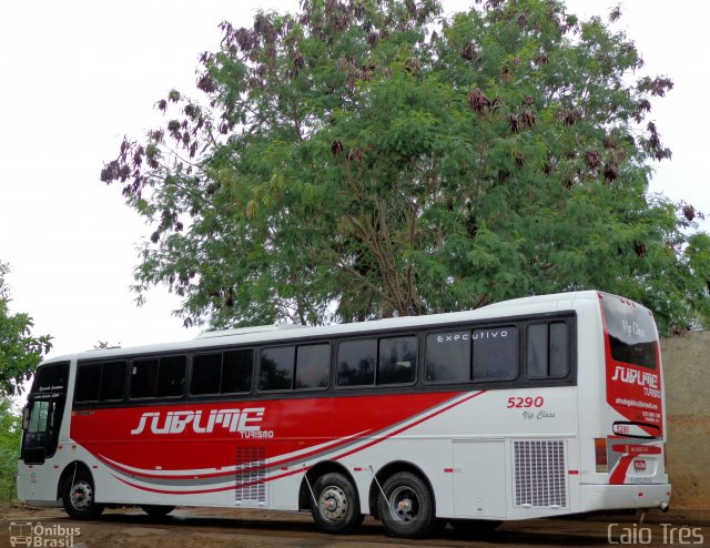 Sublime Transportes e Turismo 5290 na cidade de São Mateus, Espírito Santo, Brasil, por Caio Trés. Número da foto: #1561249.