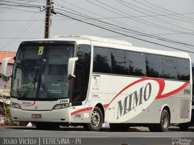 Viação Mimo 1900 na cidade de Teresina, Piauí, Brasil, por João Victor. ID da foto: 1562110.