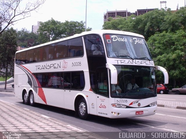 Transpen Transporte Coletivo e Encomendas 30008 na cidade de Sorocaba, São Paulo, Brasil, por EDUARDO - SOROCABUS. Número da foto: #1561451.