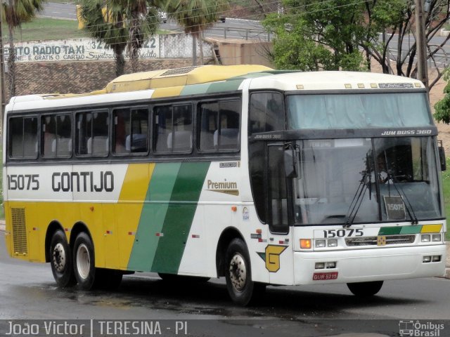 Empresa Gontijo de Transportes 15075 na cidade de Teresina, Piauí, Brasil, por João Victor. ID da foto: 1562096.