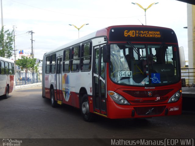 Rondônia Transportes 0112049 na cidade de Manaus, Amazonas, Brasil, por Vicente Pinto Moreira. Número da foto: #1560594.