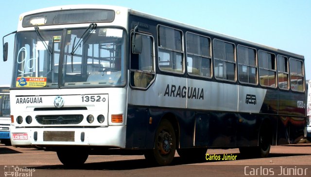 Rápido Araguaia 1352-0 na cidade de Goiânia, Goiás, Brasil, por Carlos Júnior. Número da foto: #1563360.