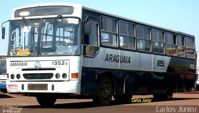 Rápido Araguaia 1352-0 na cidade de Goiânia, Goiás, Brasil, por Carlos Júnior. ID da foto: 1563360.