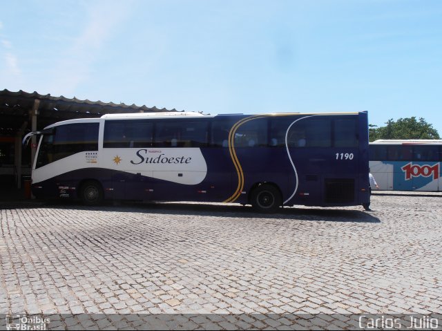 Sudoeste - Transervice Southwest 1190 na cidade de Casimiro de Abreu, Rio de Janeiro, Brasil, por Carlos Julio. Número da foto: #1564244.