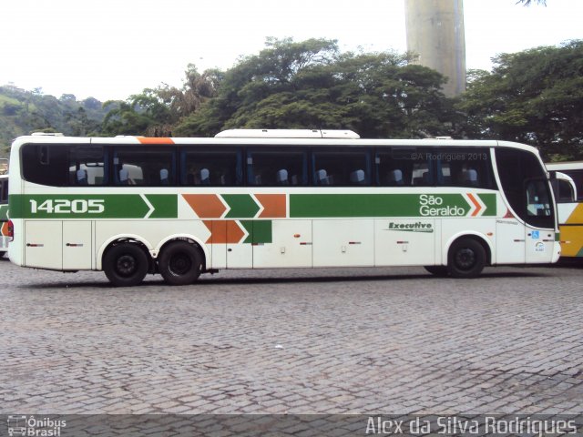 Cia. São Geraldo de Viação 14205 na cidade de Belo Horizonte, Minas Gerais, Brasil, por Alex da Silva Rodrigues. Número da foto: #1562578.