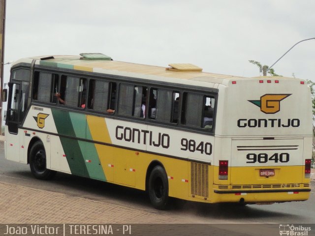 Empresa Gontijo de Transportes 9840 na cidade de Teresina, Piauí, Brasil, por João Victor. ID da foto: 1562613.