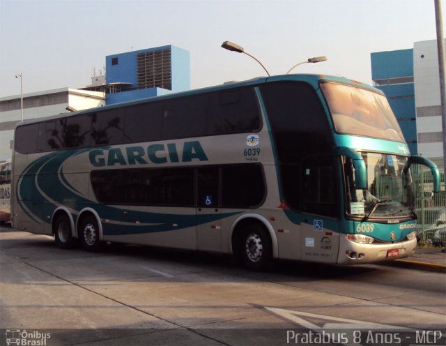 Viação Garcia 6039 na cidade de São Paulo, São Paulo, Brasil, por Cristiano Soares da Silva. Número da foto: #1564533.