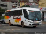 Saritur - Santa Rita Transporte Urbano e Rodoviário 7990 na cidade de Itabira, Minas Gerais, Brasil, por Marcos Vinícius. Número da foto: #:id.