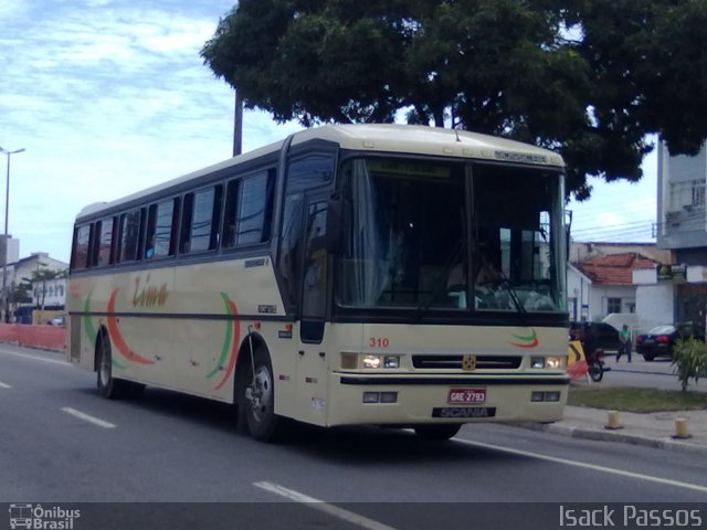 Lima Turismo 310 na cidade de Recife, Pernambuco, Brasil, por Isack Passos. ID da foto: 1566017.