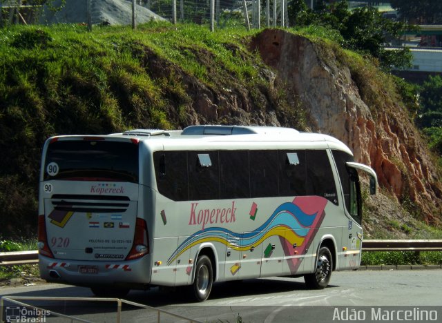 Kopereck Turismo 920 na cidade de Belo Horizonte, Minas Gerais, Brasil, por Adão Raimundo Marcelino. ID da foto: 1565834.