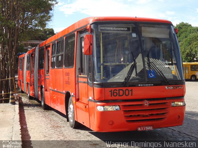 Cristo Rei > CCD Transporte Coletivo > SPE Via Mobilidade S/A 16D01 na cidade de Curitiba, Paraná, Brasil, por Wagner Domingos Ivanesken. Número da foto: #1566742.