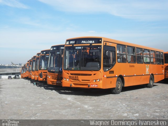 Auto Viação Santo Antônio 18A85 na cidade de Colombo, Paraná, Brasil, por Wagner Domingos Ivanesken. Número da foto: #1567004.